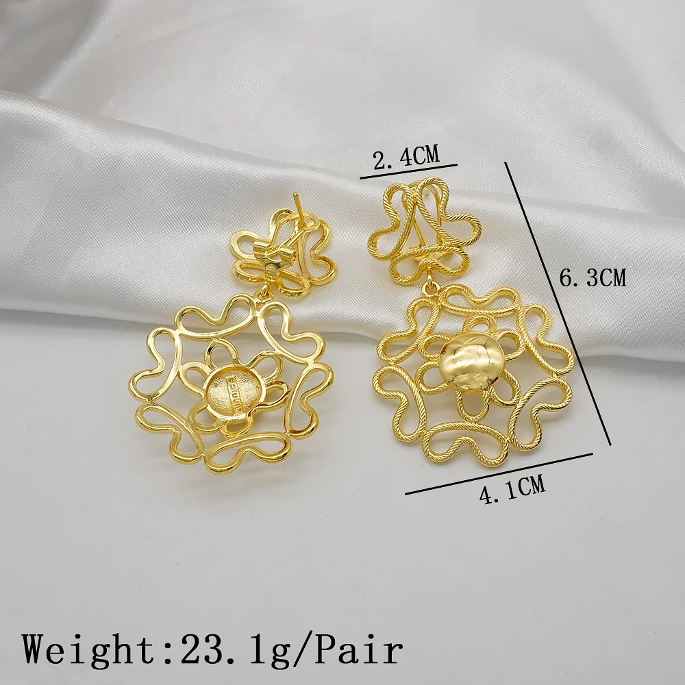 Модные висячие серьги-подвески для женщин эффектные геометрические серьги в