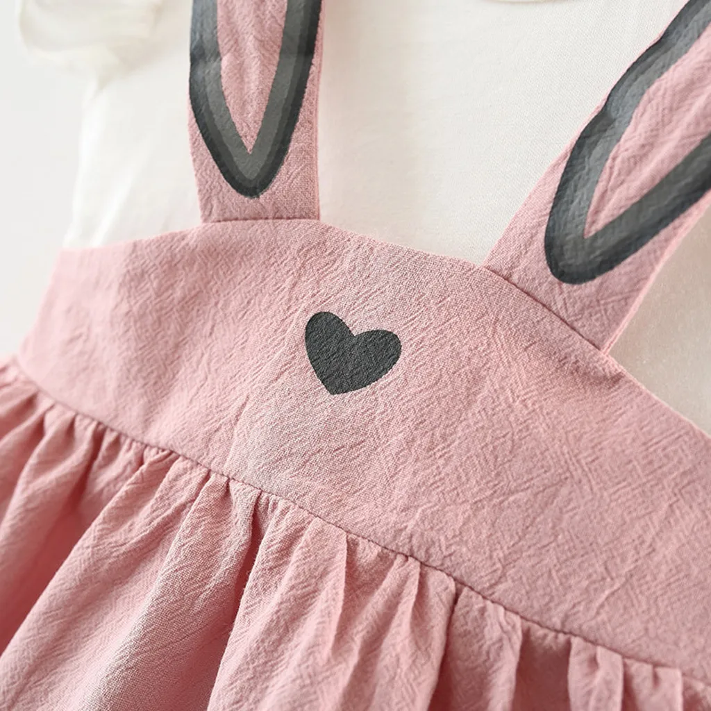 Детские комплекты платье без рукавов с круглым вырезом Одежда Для маленьких