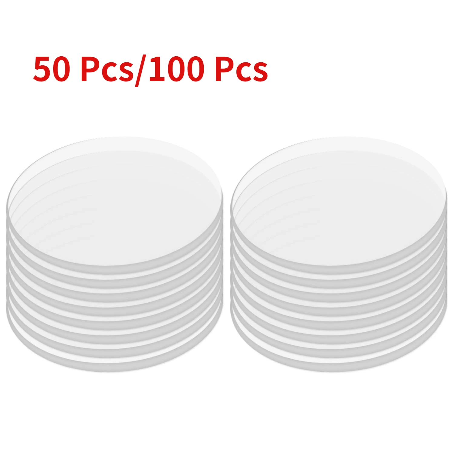 

Double Sided Sticky Pads 50Pcs/100Pcs Transparent Round Nano Adhesive Tape Removable Circle Traceless Mounting Tape for Home