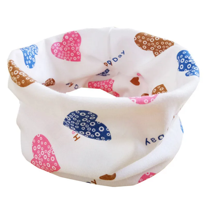 new love scarf Треугольный хлопковый шарф, полотенце для малышей, осенне-зимняя шаль для девочки, детский шейный платок, детский шарф - Цвет: new love scarf