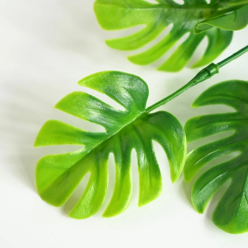 Искусственные зеленые растения 76 см подвесные лоза плющ листья редис водоросли