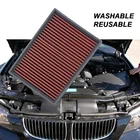Автомобильный воздушный фильтр для BMW E36 E38 E39 E46 E83 E85 316 318 320 325 520 X3 Z3 Z4 525