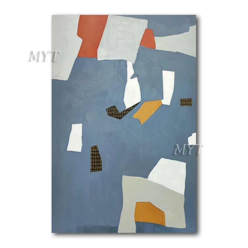 

Картина маслом Miro современная, абстрактная, без рамки, для украшения гостиной