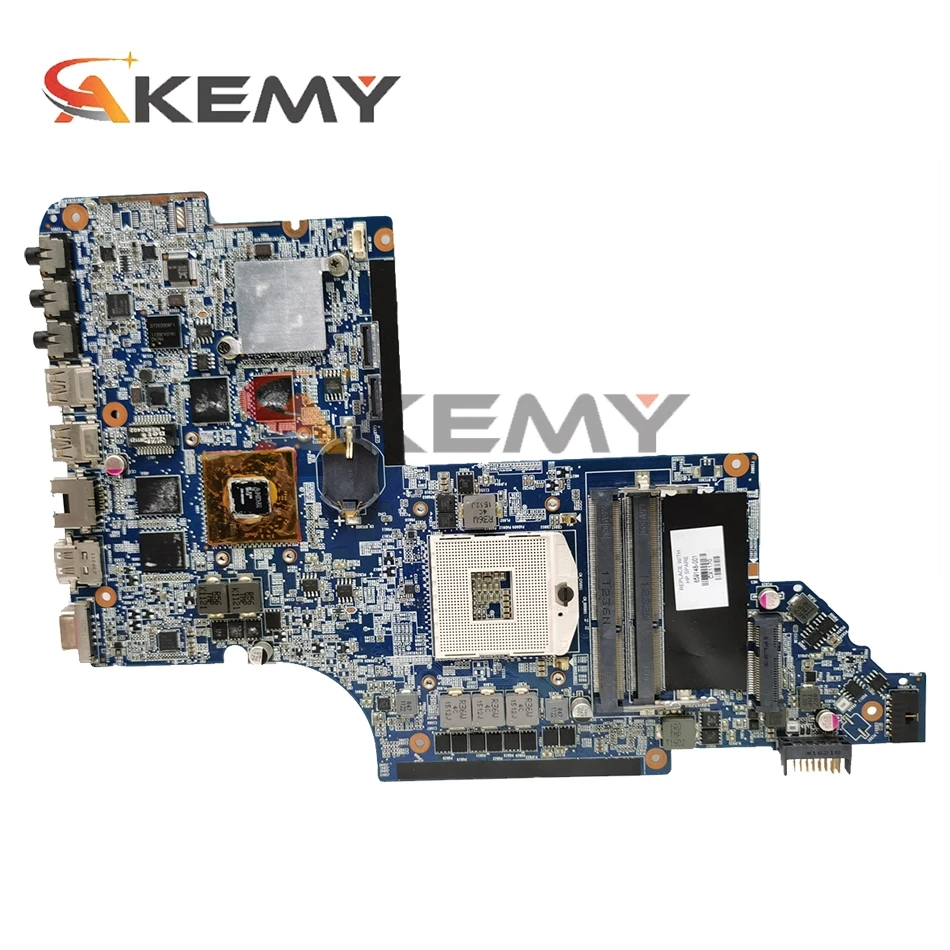 Akemy DV6-6000 motherboar 665341-001 для ноутбука HP pavilion DV6 DV6T исходный тест материнская плата 8 *