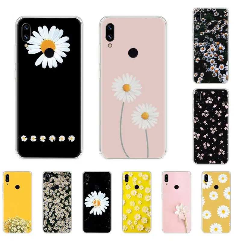Чехол для телефона с хризантемами и цветочным принтом чехол Xiaomi Redmi note 2 3 4x5 5a 6 7 8 8T