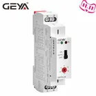Лестничный переключатель GEYA, автоматический выключатель света с задержкой, переменный ток 230 В, 16 А, реле светильник, лестничный таймер