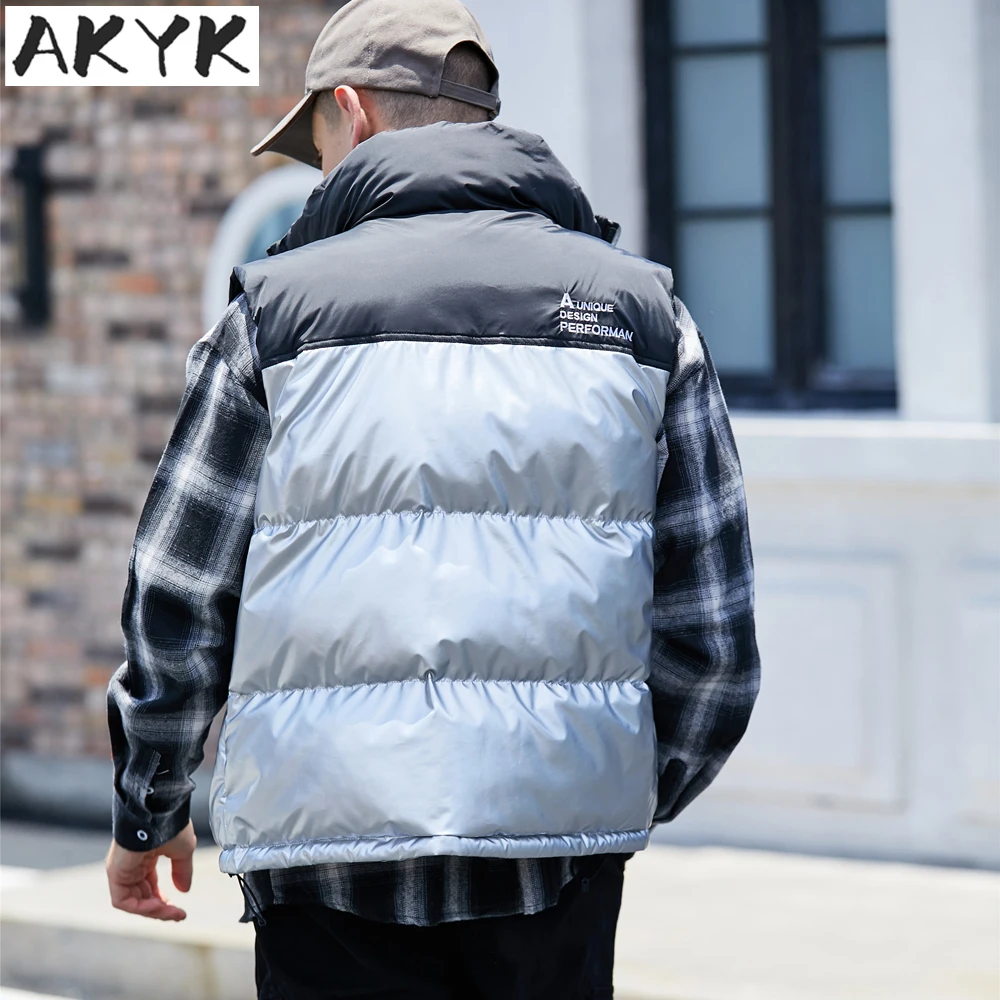 2019New fashion winter casual men's cotton vest