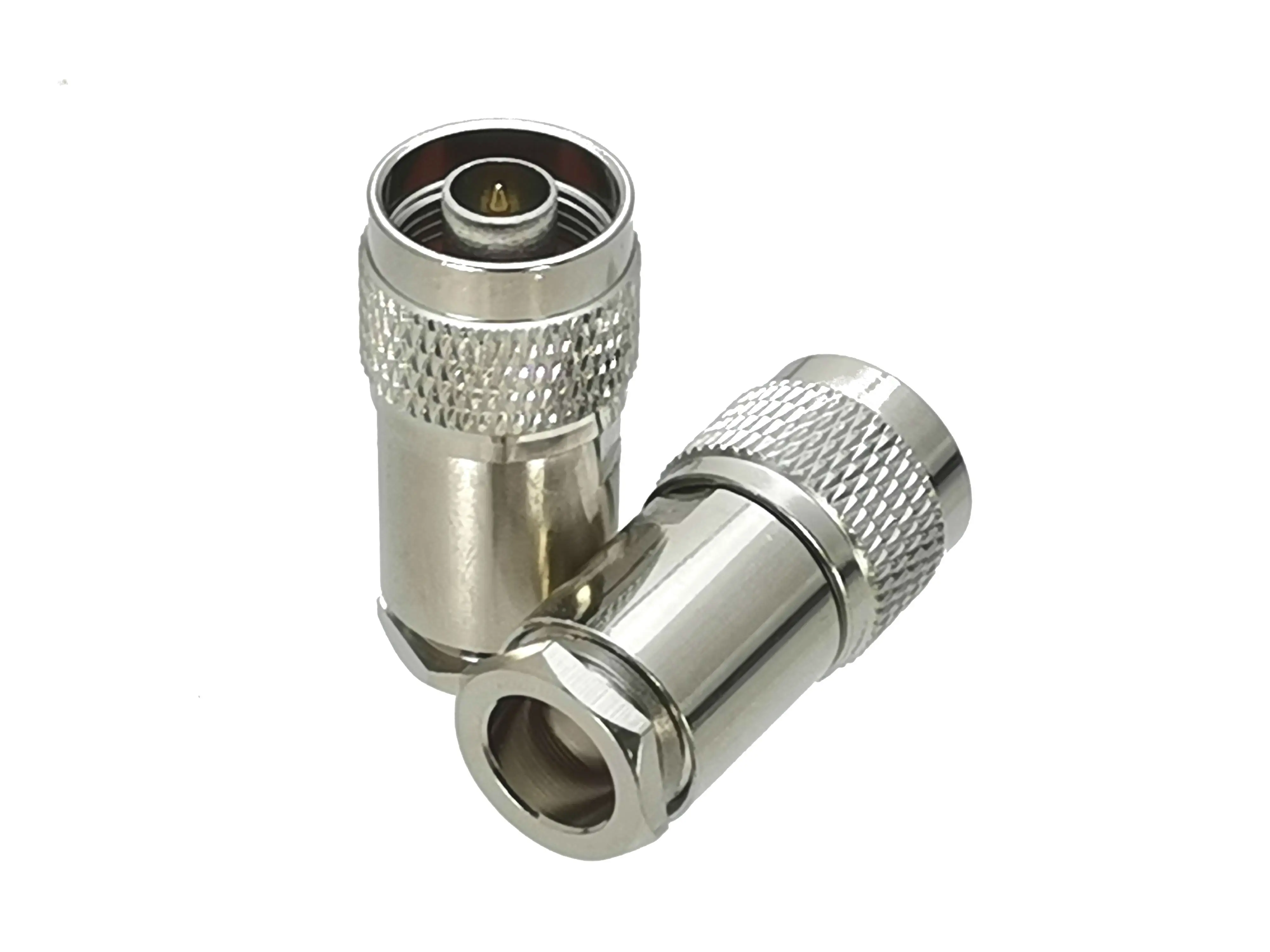 10 шт. Разъем N-образный зажим для RG58 RG142 / RG8X LMR240 RG5 RG6 RG8 LMR400 RF коаксиальный штекер и