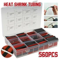560pcs heat shrink tube sleeve kit electrical assorted cable wire wrap heat shrink tubing insulating cable management protection