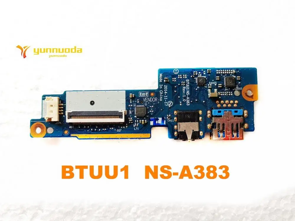 Оригинальный Для Lenovo Yoga3 14 3 1470 USB плата аудио BTUU1 NS A383 испытанное хорошее