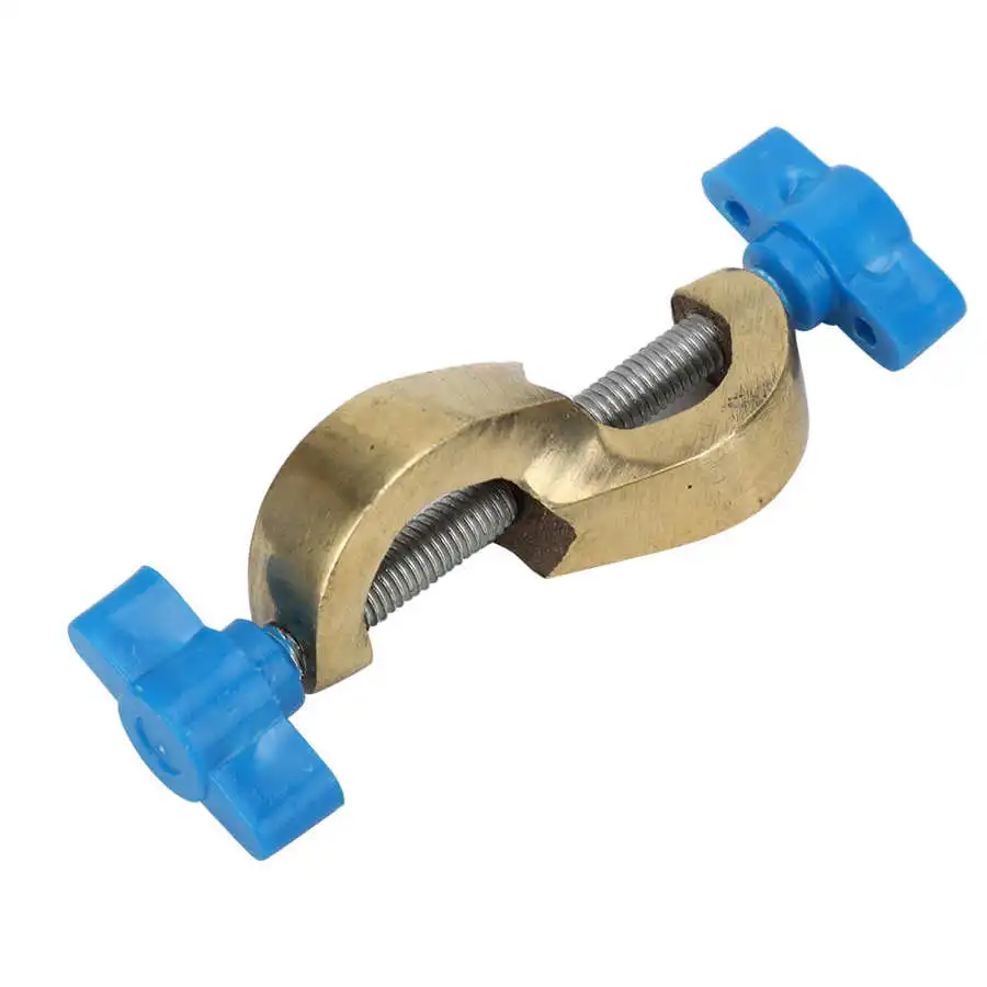 Зажим-зажим для инструментов стойки-реторты синего цвета |