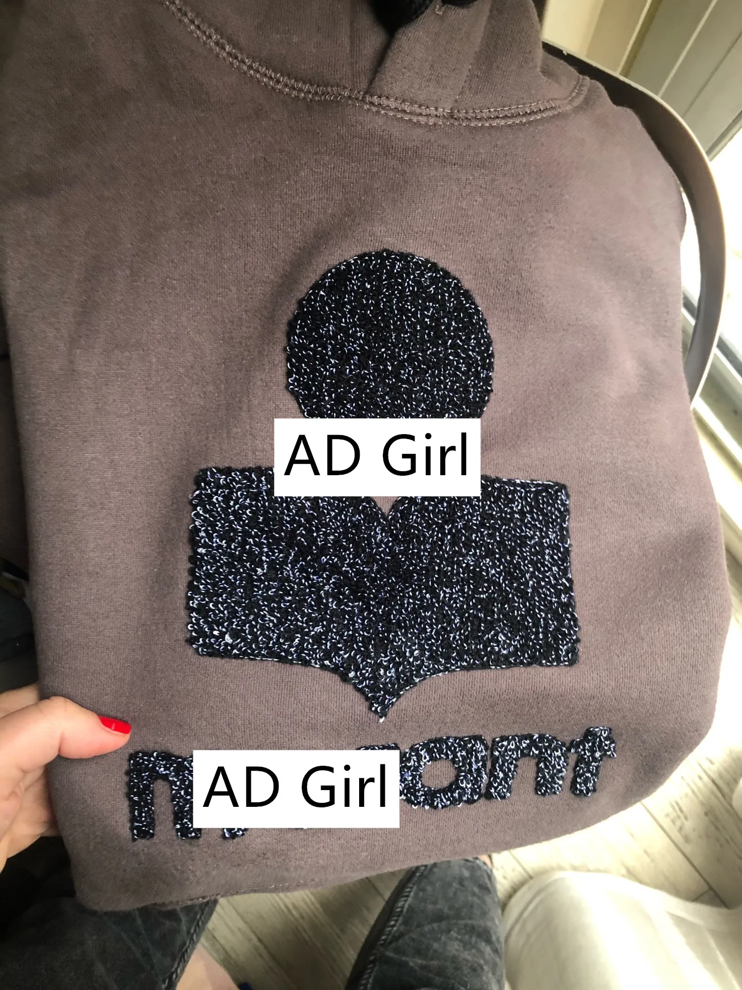 

Women's Hooded Hoodie 2020 Letter Embroideried Cotton Drawstring Jumper Hoodies Female Pullover Tops