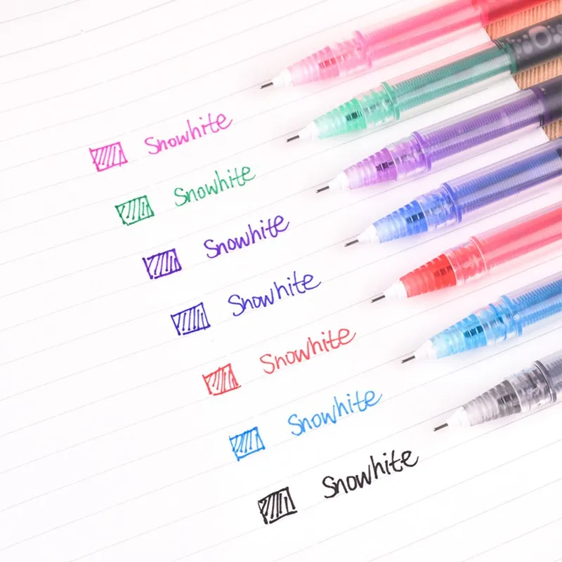 Kawaii цветные ручки batch gel карандаши Канцтовары школьные принадлежности подарок