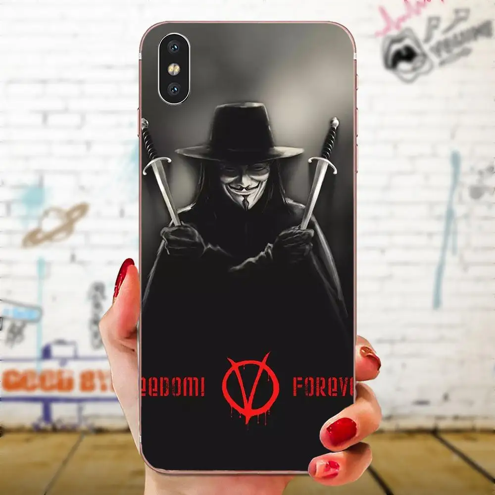 ТПУ сумочки для аксессуаров V For Vendetta htc Desire 530 626 628 630 816 820 830 один A9 M7 M8 M9 M10 E9 U11 U12