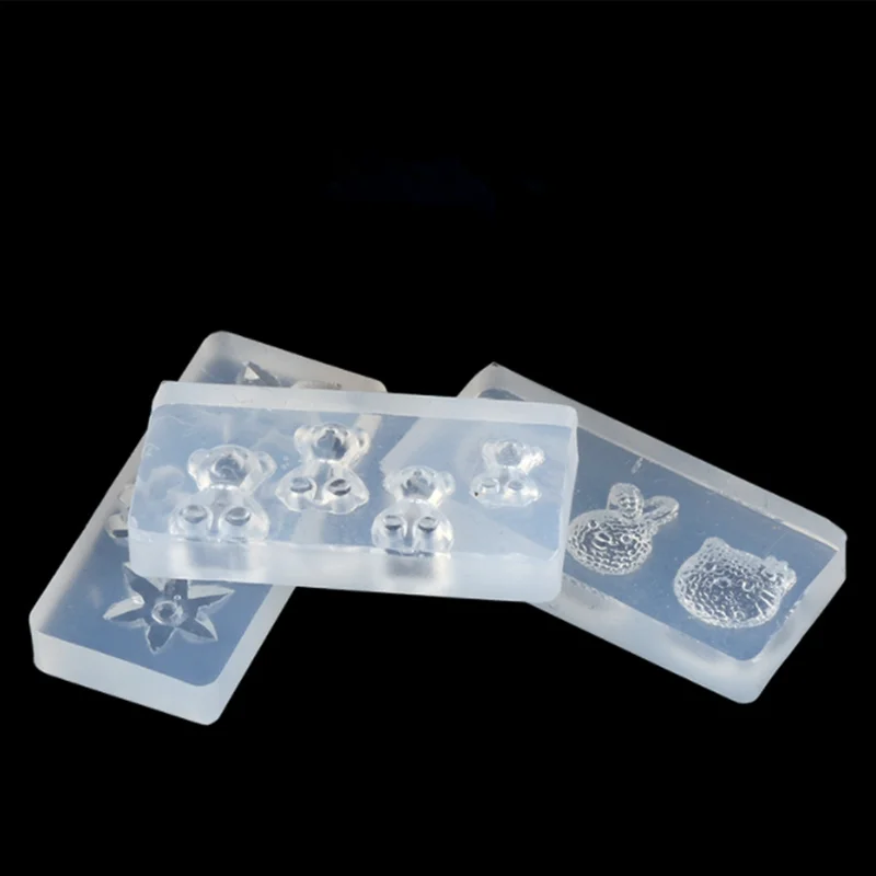 1 шт. форма для дизайна ногтей 3D клей силиконовые ногти резьба штамповка шаблон DIY