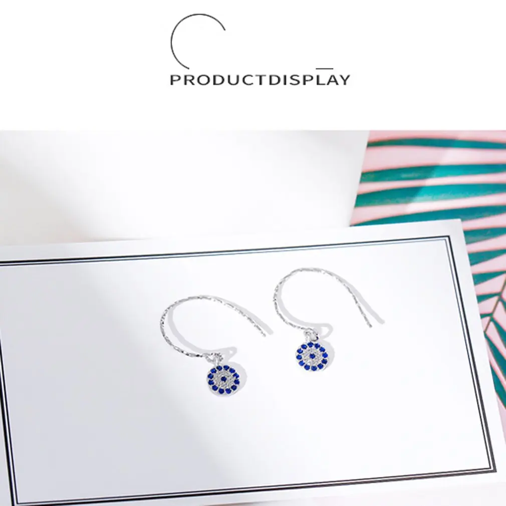 Devil'S Eye Ear Hook креативные серьги ювелирные изделия гипоаллергенные женские