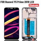 Бесплатная доставка, дисплей Y5 2018 для Huawei Y5 Prime 2018, ЖК-дисплей с сенсорным дигитайзером в сборе, экран Y5 Pro 2018 DRA L02 L22 LX2