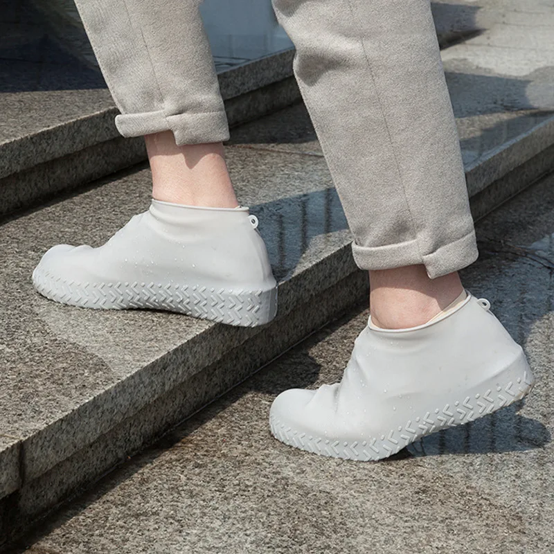 Креативный водонепроницаемый силиконовый чехол для обуви нескользящий