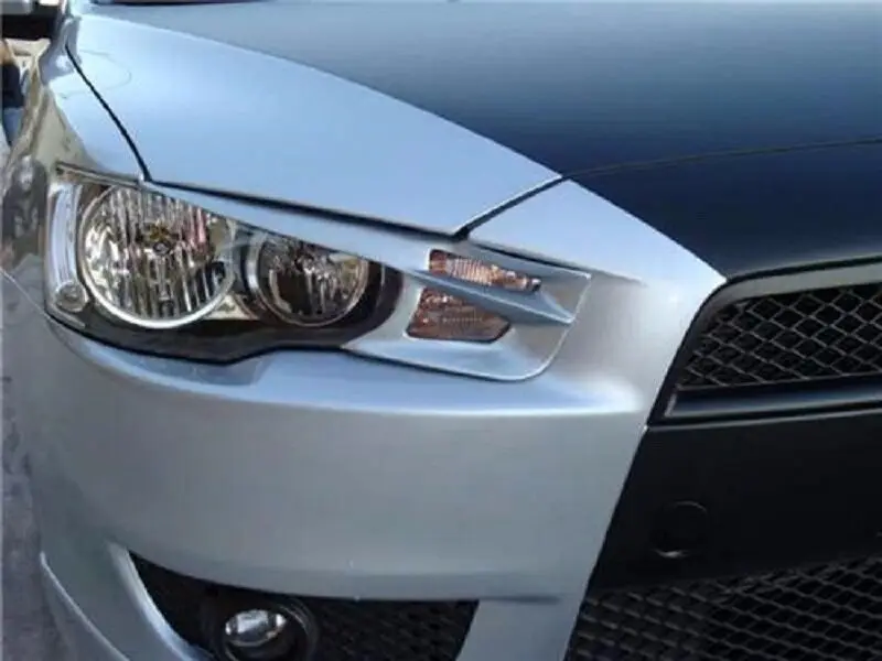 Карбоновые фары Брови Веки для 08-14 Mitsubishi Lancer Evo 10 EX GTS type B
