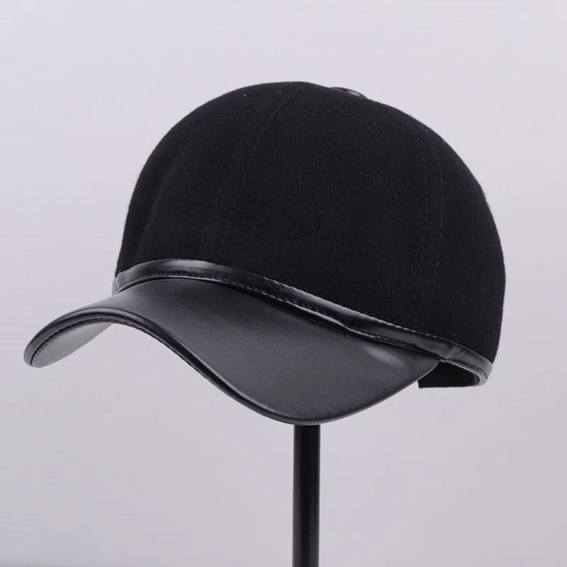 Осенне зимняя шерстяная шапка в Корейском стиле Цвет Красный Модная женская