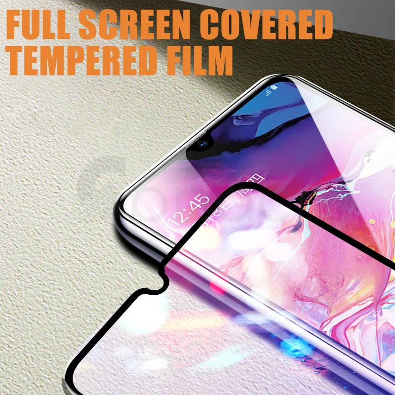 9D Tempered Glass For Samsung Galaxy A10 A20 A30 A40 A50 A60 A70 A80 A90 Protective Glass M10 M20 M30 M40 A10S A30A A50S A70S
