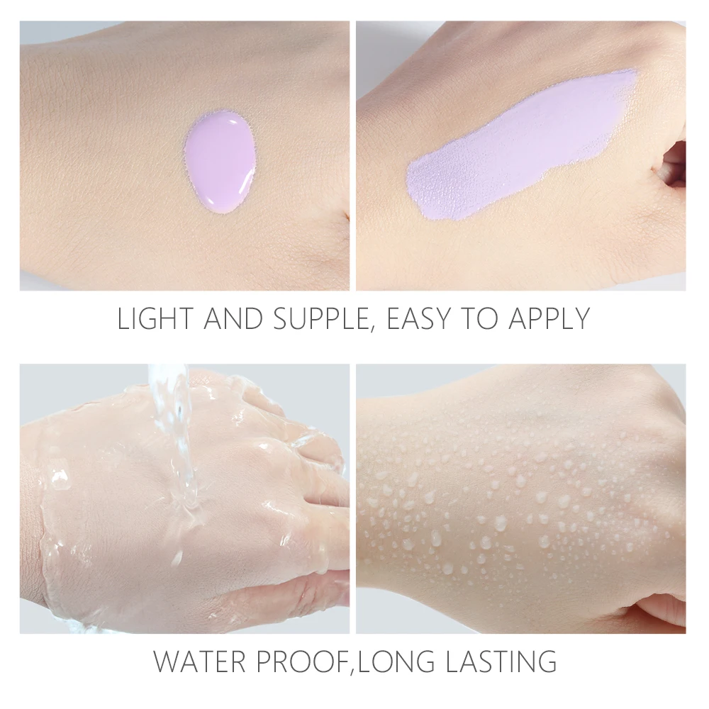 Жидкая основа для макияжа лица водостойкий увлажняющий Праймер консилер с