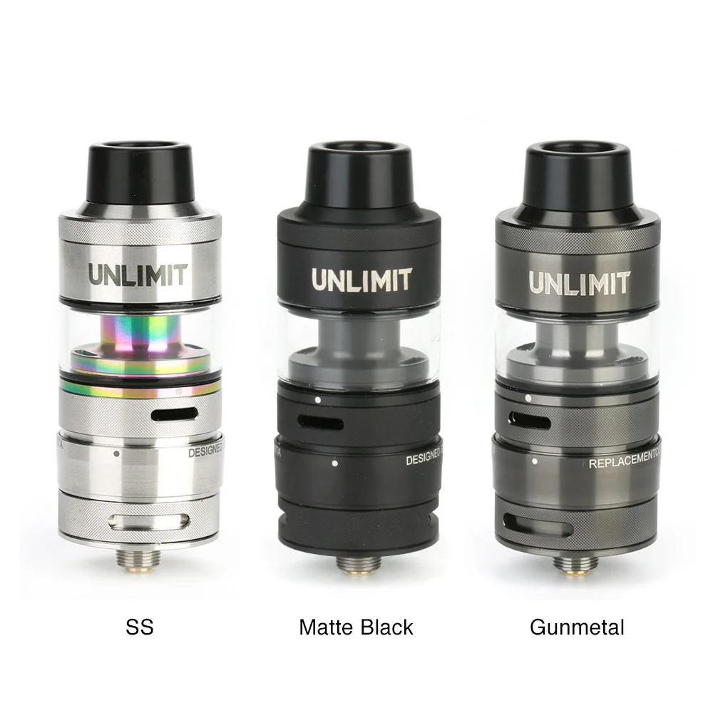 Оригинальный атомайзер KIZOKU unlimum DL RTA 3 5 мл и двухкатушечная колода готовые