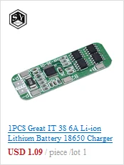 1 шт. Great IT 5V 1A Micro USB 18650 type-c литиевая батарея зарядная плата модуль+ защита двойные функции TP4056 18650