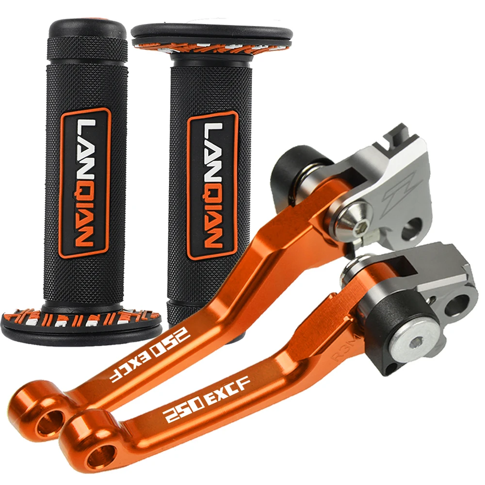 

Motorcycles Accessories For 250EXCF 14-20 2014 2015 2016 2017 2018 2019 2020 Brake Clutch Levers and handle grips 250 EXC-F Part
