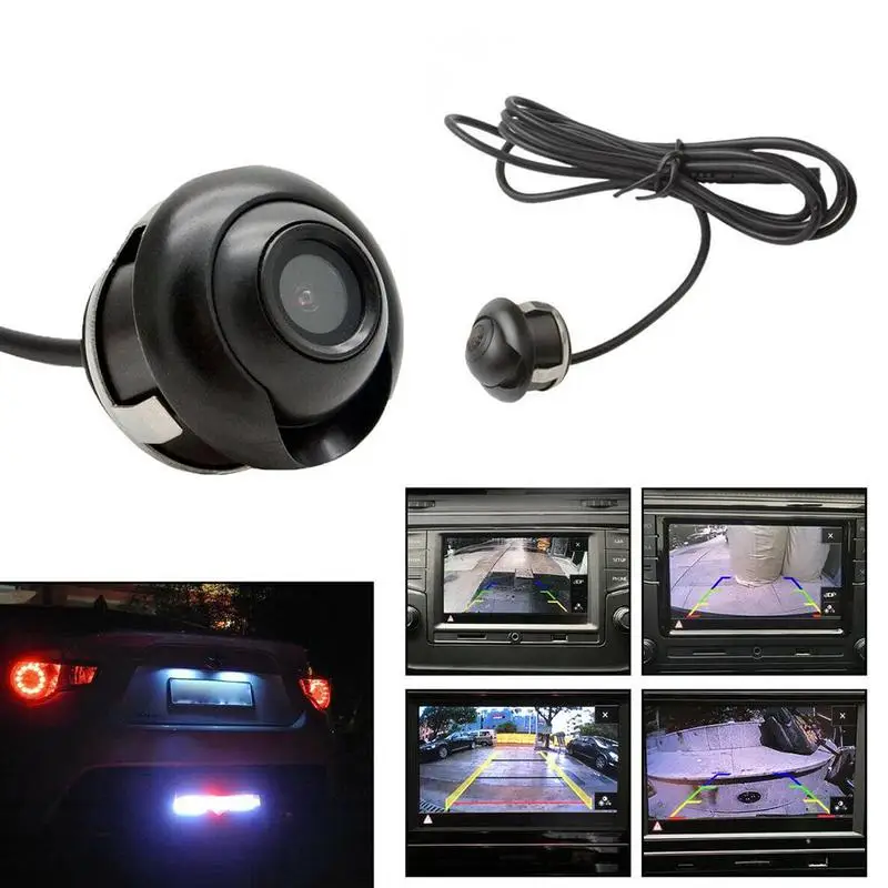 

Car Rear View Reverse Camera Night Vision Backup Parking Camera Waterproof 360 Degree Rotating Hd Car Rear View Reversing Camera