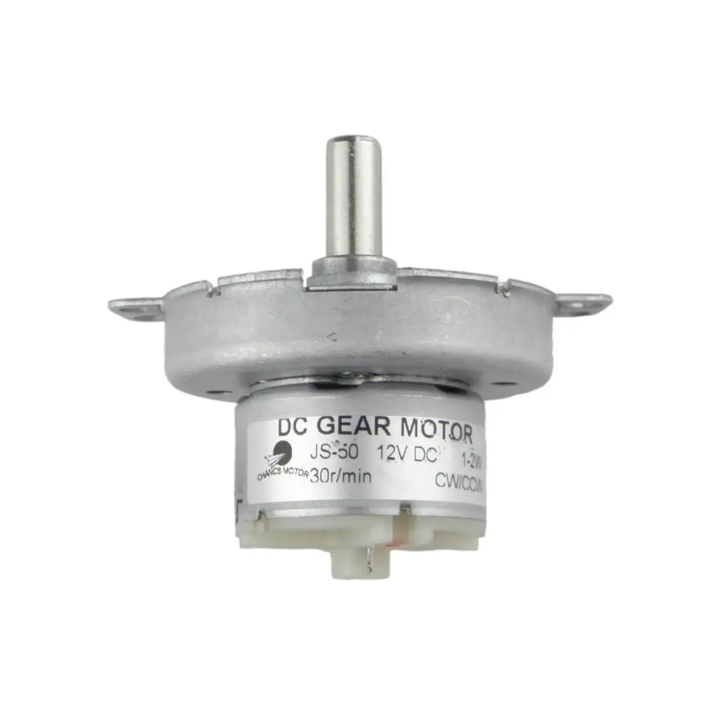 Редукторный электродвигатель с постоянным током chans JS-50 12 В постоянного тока 30