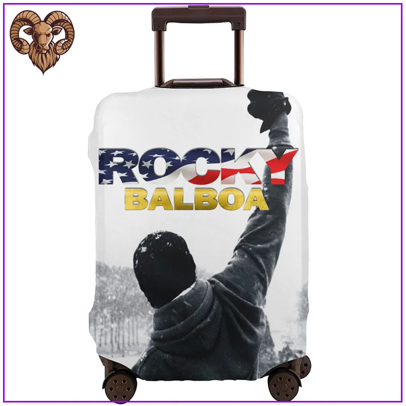 Чехол для багажа Rocky Balboa с американским флагом защитный чехол сумка