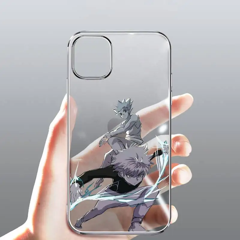 

Hunter x Hunter Phone Case Transparent for Clear iPhone case 11 12 mini pro XS MAX 8 7 6 6S Plus X 5S SE 2020 XR