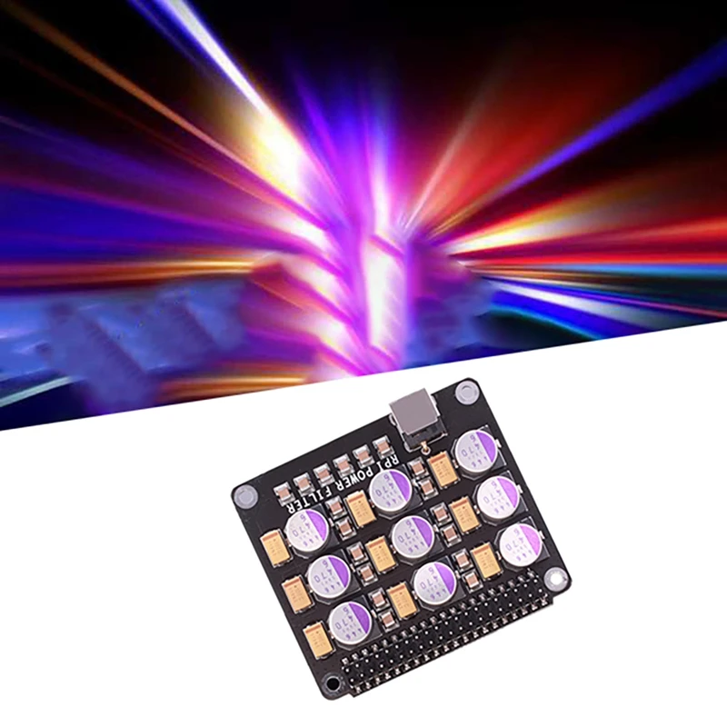 

Power Filter Purification Board for Raspberry Pi DAC Audio Decoder Digital Broadcasting Power HIFI Expansion Module