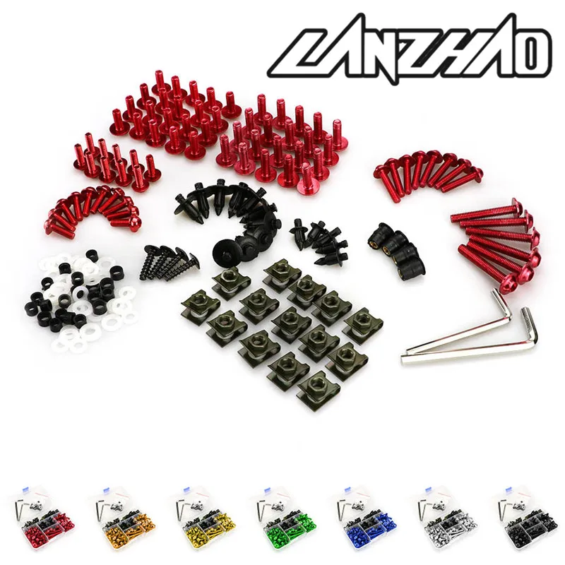 

Z1000 Z250 Z400 Z650 Z800 Z900 motorcycle aluminum alloy modified whole body shell screw