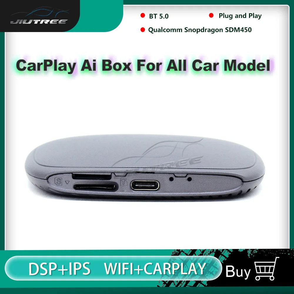 

Qualcomm Android PX6 Carplay AI Box For Porsche BMW Toyota Volvo Ford Lexus Car Multimedia Player Wireless Mirror link Tv Box