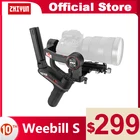 ZHIYUN официальный Ручной Стабилизатор weeball S 3-осевой стабилизатор передачи изображения для беззеркальной камеры oled-дисплей новое поступление