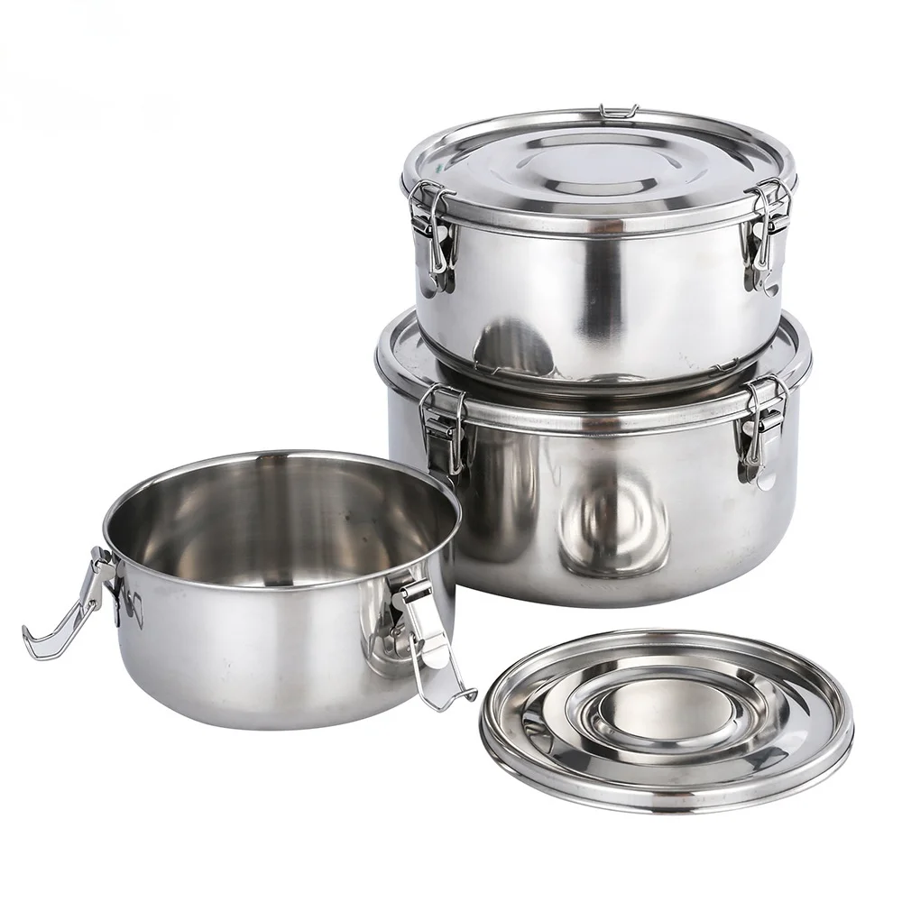 304 набор ланч боксов из нержавеющей стали корейские герметичные контейнеры для