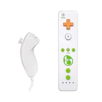 2 in 1 for nintend wii motion plus wireless remote gamepad controller for wii nunchuck wireless remote controle joystick joypad
