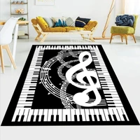 piano rectangle rug best carpet piano pattern rug popular themed rug living room home decor gift for her music rug