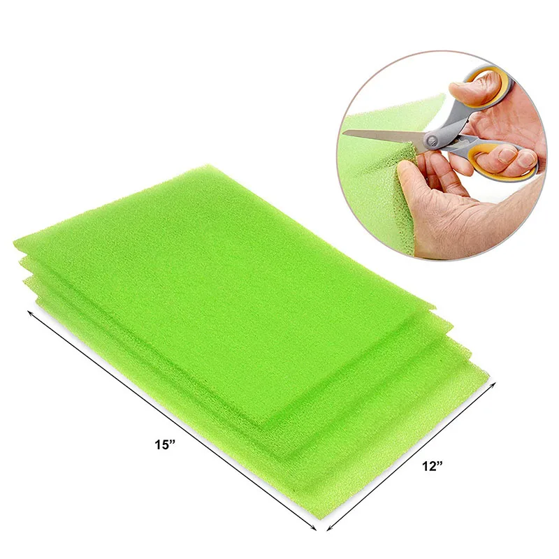 Фильтрующая губка для ящиков холодильника устойчивая к плесени фруктов