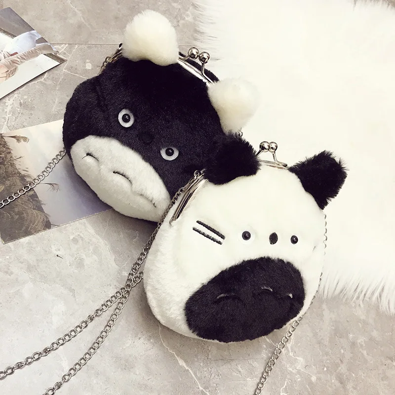 1 шт. японский аниме Хаяо Миядзаки Мой сосед Тоторо плюшевый Тоторо Kawaii монета мягкая плюшевая сумка кукла игрушка подарок