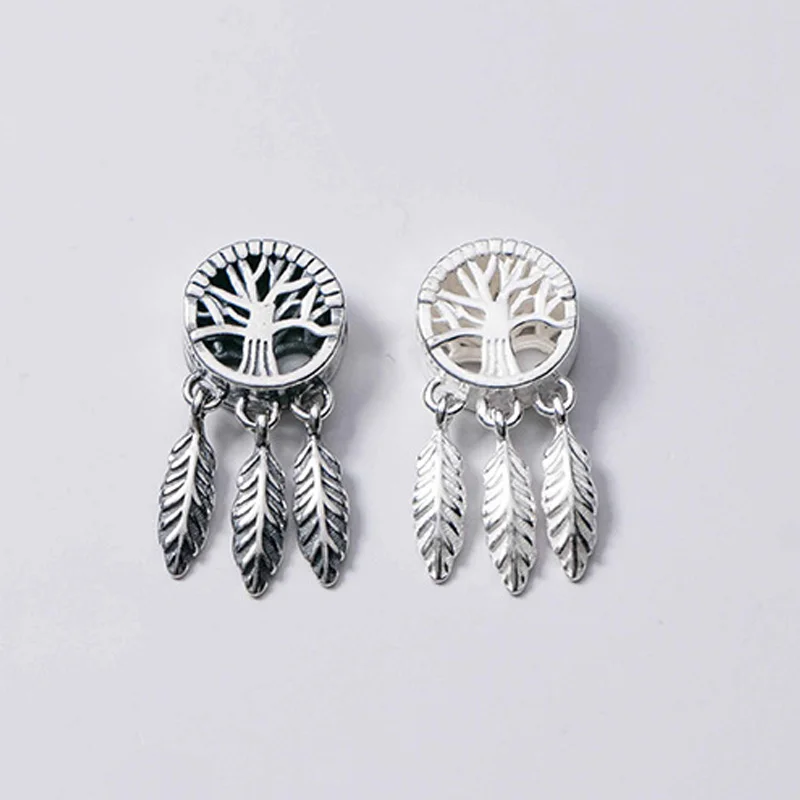 925 стерлингового серебра с декоративными украшениями из бисера Ловец снов