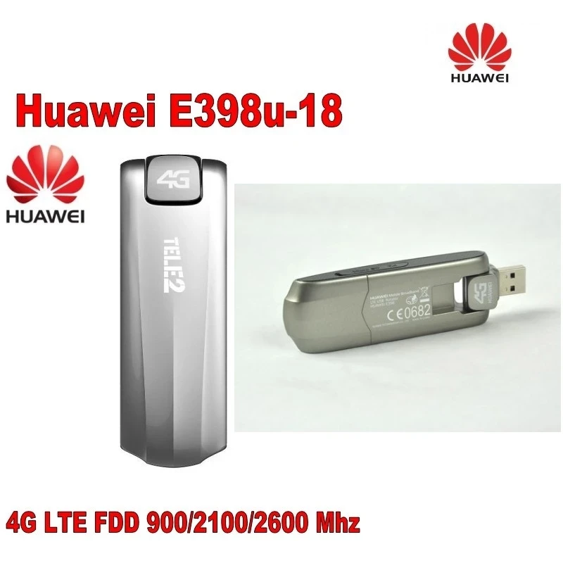 10pcs Original Huawei E398U-18 4G LTE Dongle Modem Hot Sale free shipping