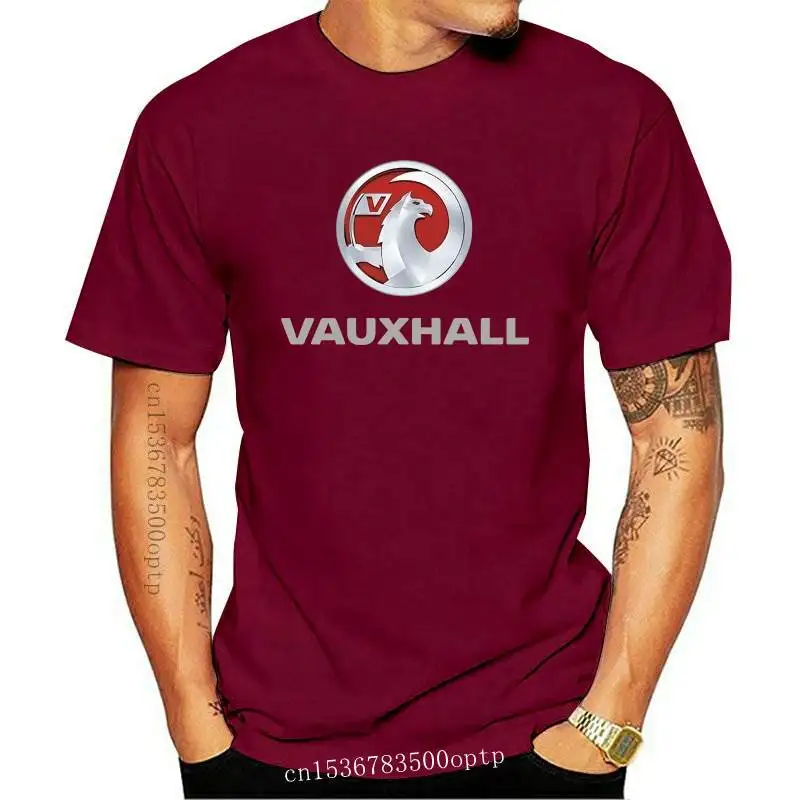 New 2021 fashion vauxhall t shirt Mens O-Neck Tee Shirt Funny t-shirt cycling Cotton t shirt