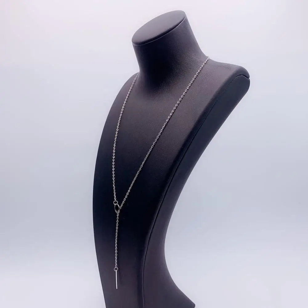 Родий ожерелья модные ювелирные изделия Свадебные подарки женские аксессуары