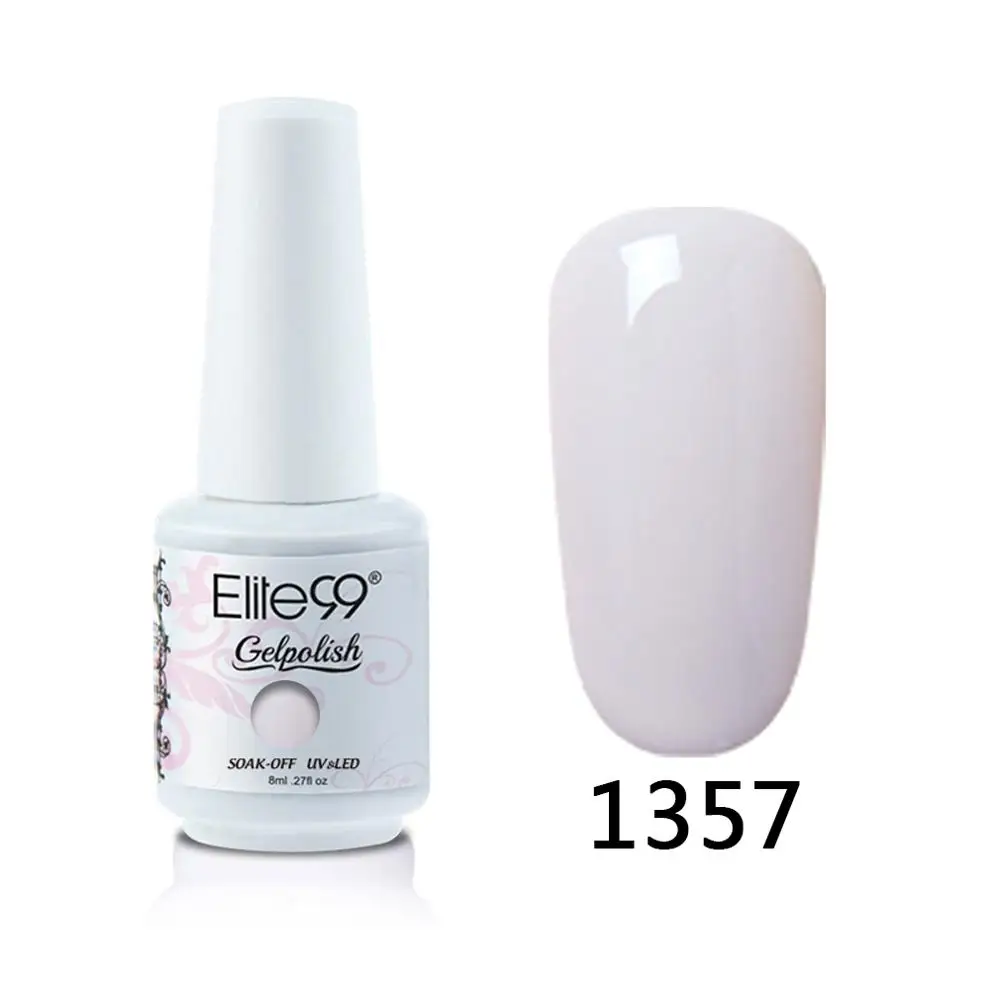 1357 Elite99 8 мл Гель-лак для ногтей Vernis Полупостоянный лак для ногтей УФ-гель лак для ногтей эмаль для маникюра Лак для ногтей - Цвет: 1357