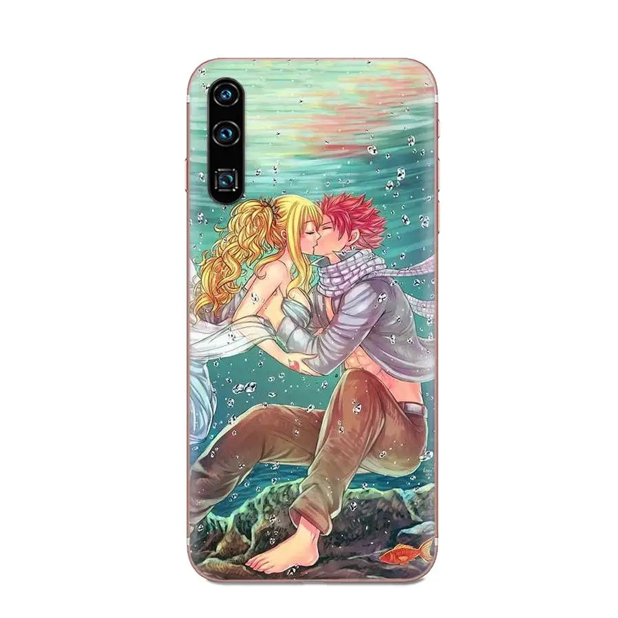 Мягкие чехлы из ТПУ с рисунком сказочного хвоста для Xiaomi CC9 CC9E Mi 3 4 4i 5 5S 6 6X 8 9 SE Play Plus
