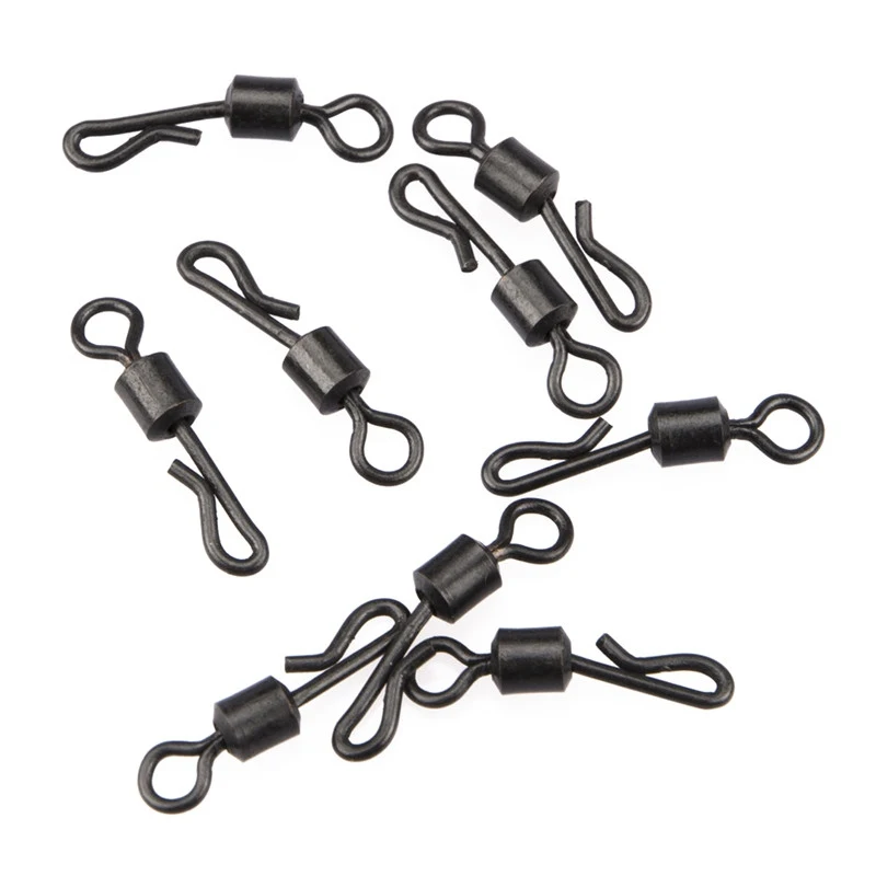 

Carp Fishing Swivels Quick Change Stainless Steel For Carp Fishing Tackle Rig Accessories Terminal Tackle