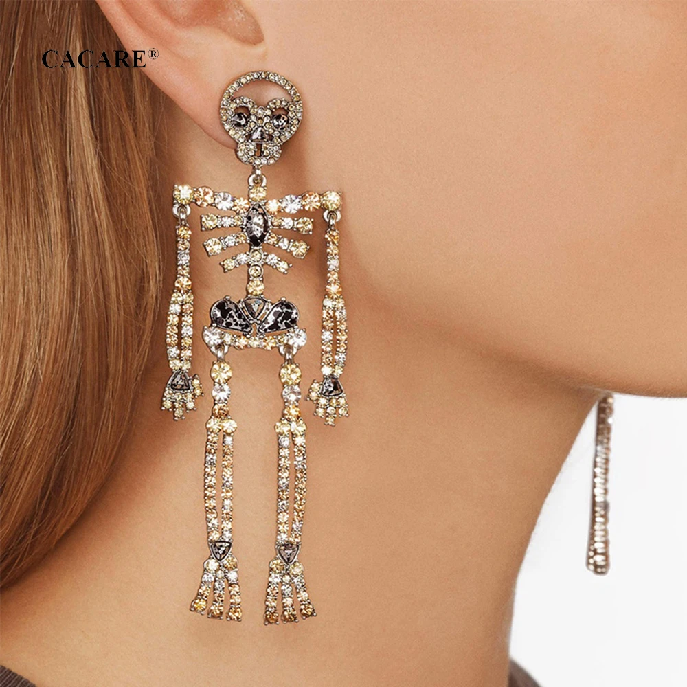 

Hallowen Big Earings Women Long Pendent Fashion Earrings Stud Jewelry 3 Choices F0016 Carey Earrings Statement